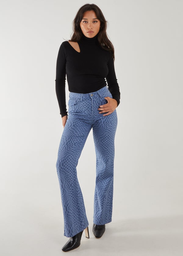 Jessie Black High Waisted Jeans Matalan