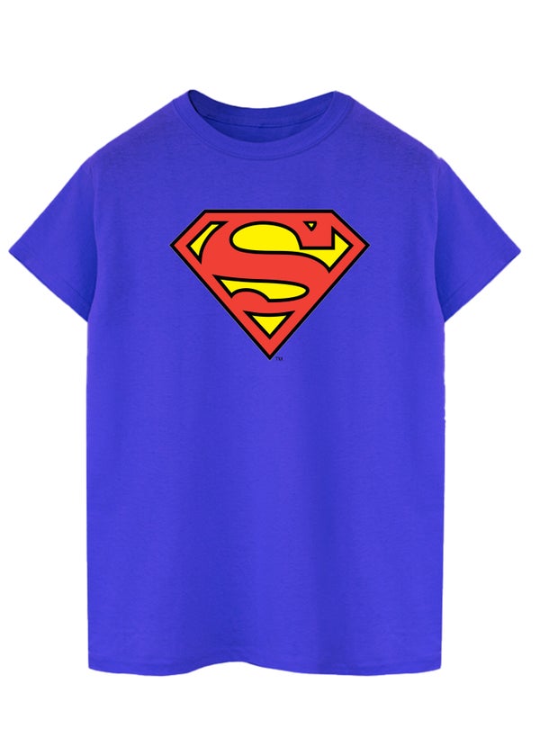 T-shirt Grunt Style Superman Navy - Taille 4XL (XXXXL) Homme, Occasion Très Bon état