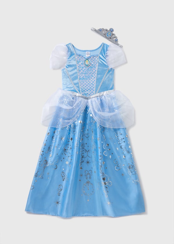 Disney Blue Cinderella Costume (3-10yrs) Matalan