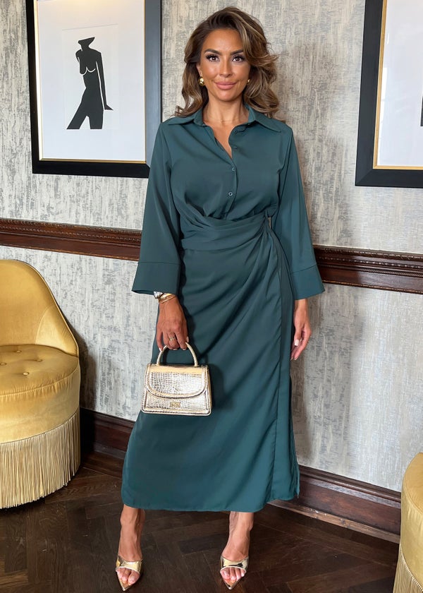 Ax paris teal lace dress clearance