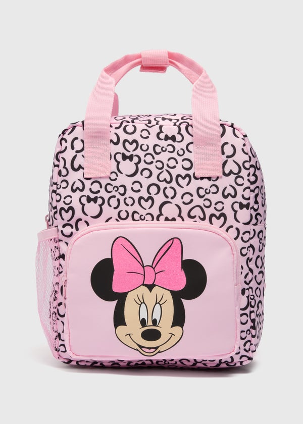 Girls Pink Minnie Mouse Backpack Matalan