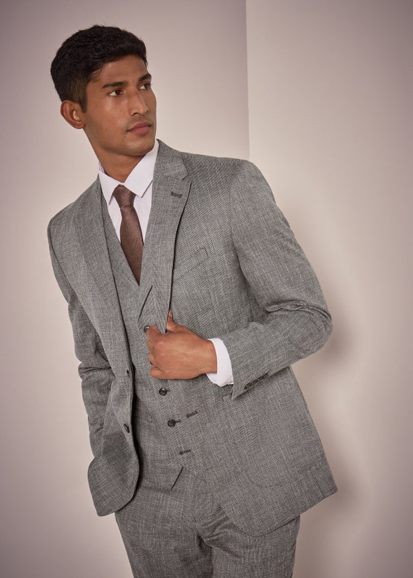 Taylor Wright Bourton Brown Tailored Suit Jacket Matalan