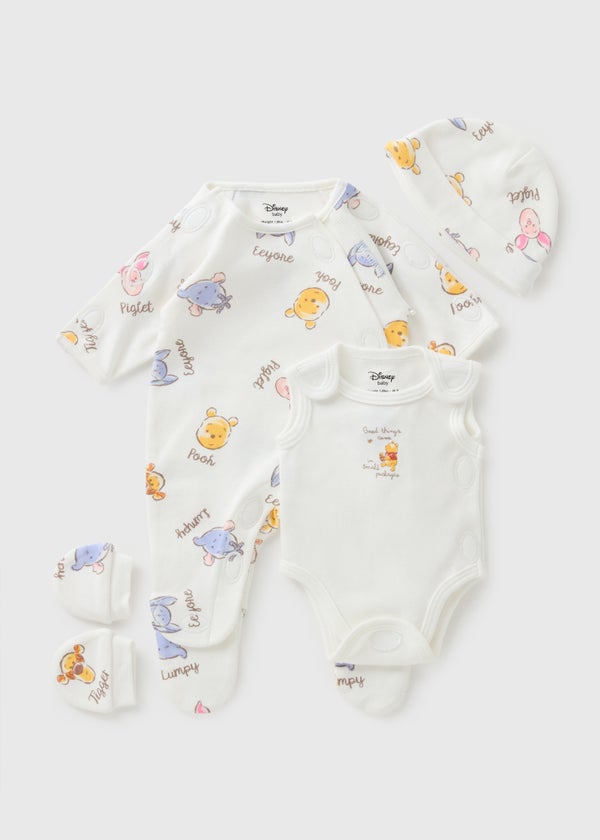 Piece Prem Baby Cream Winnie The Pooh Set (3lb-4lb) Matalan
