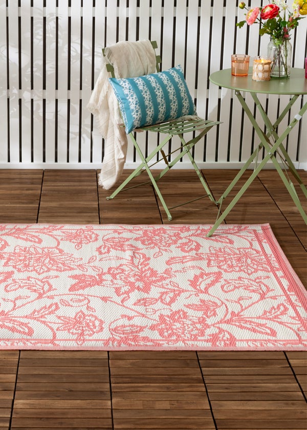 furn. Anemone Woven Jacquard Outdoor Rug - 120 x 180cm | Matalan