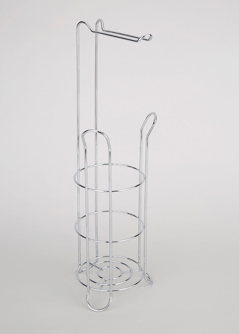 Chrome Toilet Roll Holder (61cm x 44cm)