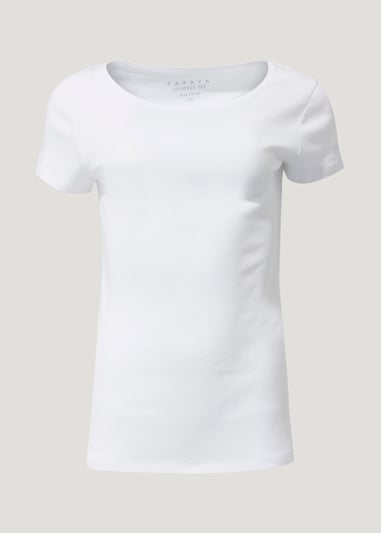 White Crew Neck T-Shirt
