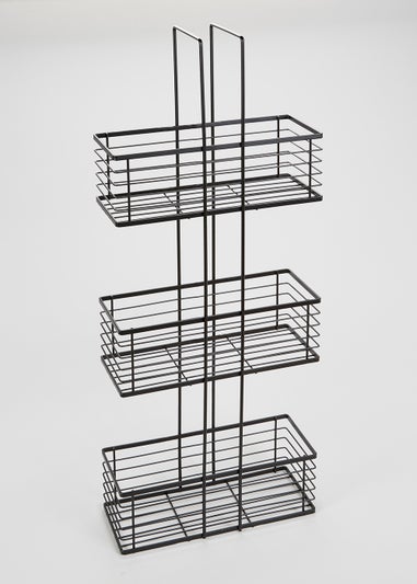 Monochrome Shower Caddy (80cm x 29cm x 12cm)