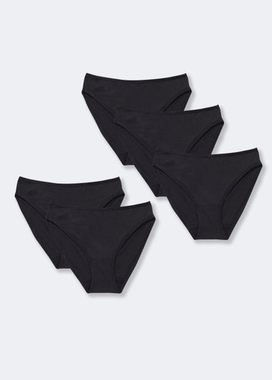5 Pack High Leg Knickers