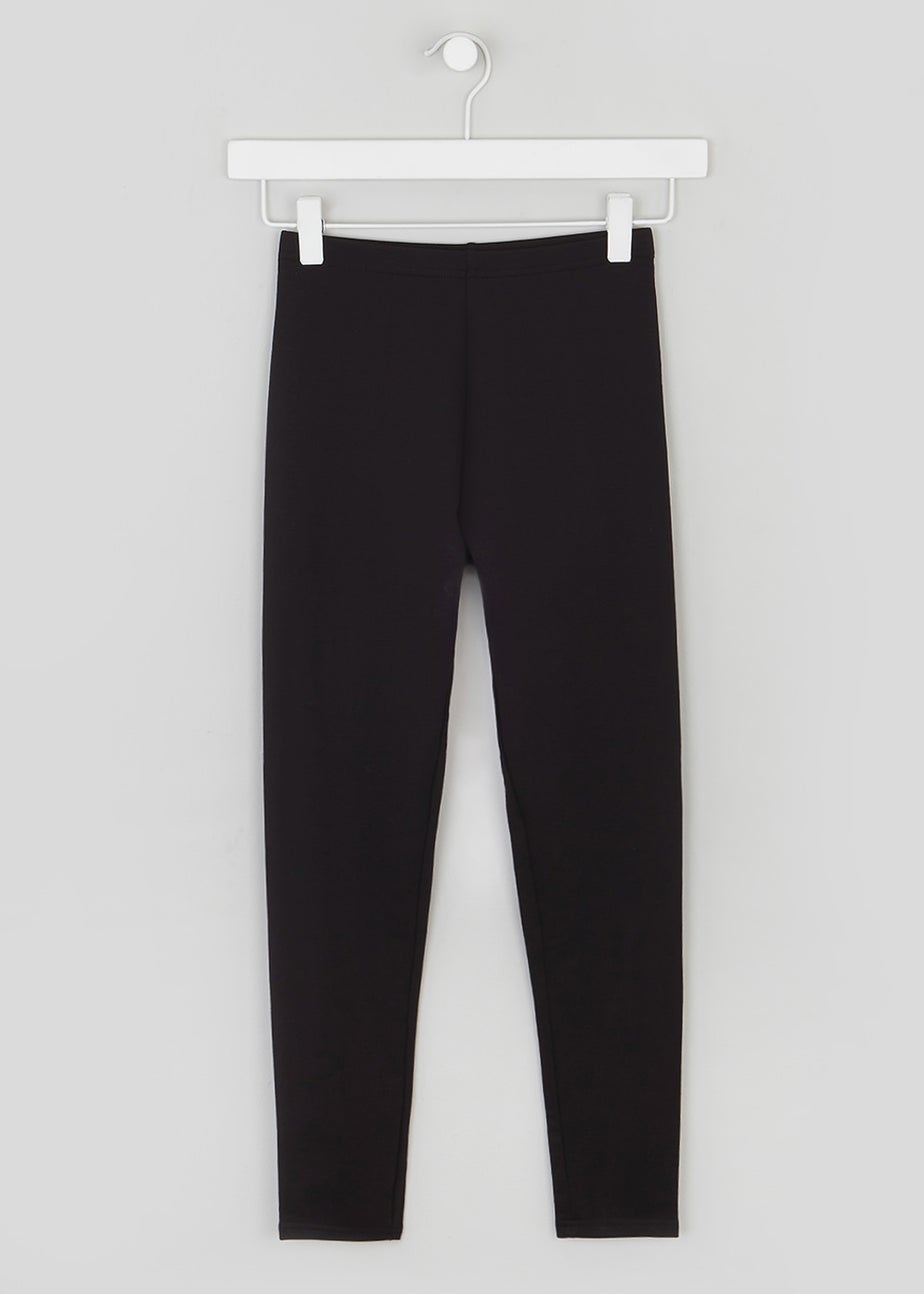 Girls Candy Couture Black Leggings (9-16yrs)