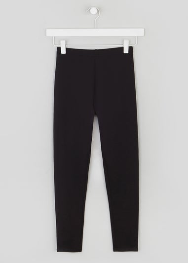 Girls Candy Couture Black Leggings (9-16yrs)