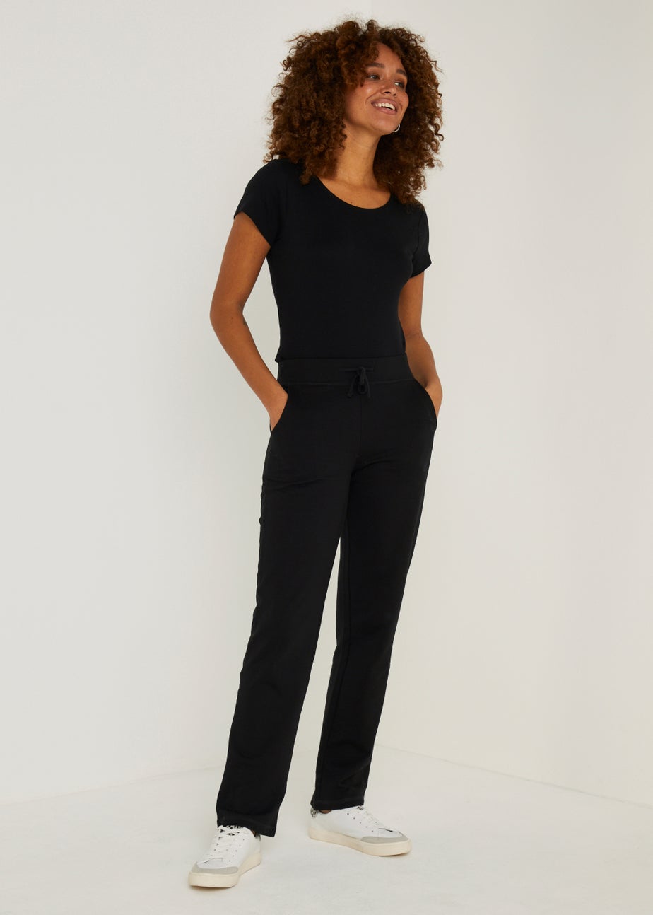 Black Essential Joggers