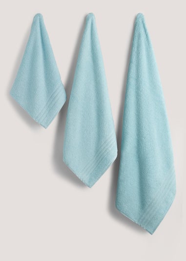 Ice Blue 100% Egyptian Cotton Towels