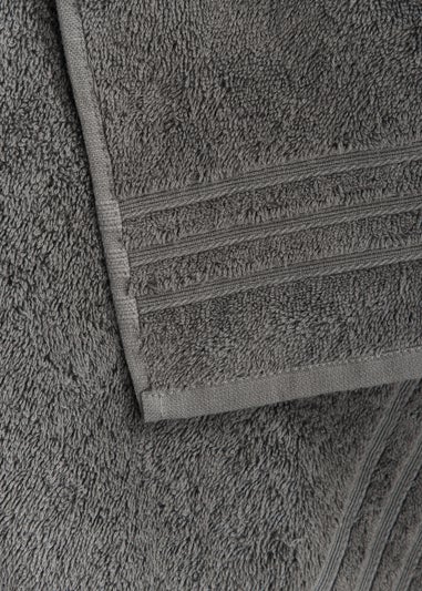 Dark Grey 100% Egyptian Cotton Towels