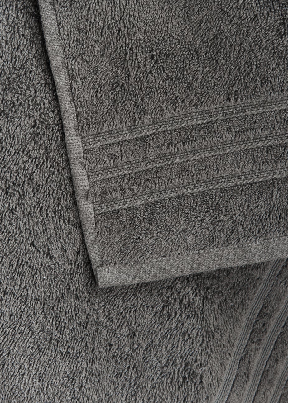 Dark Grey 100% Egyptian Cotton Towels