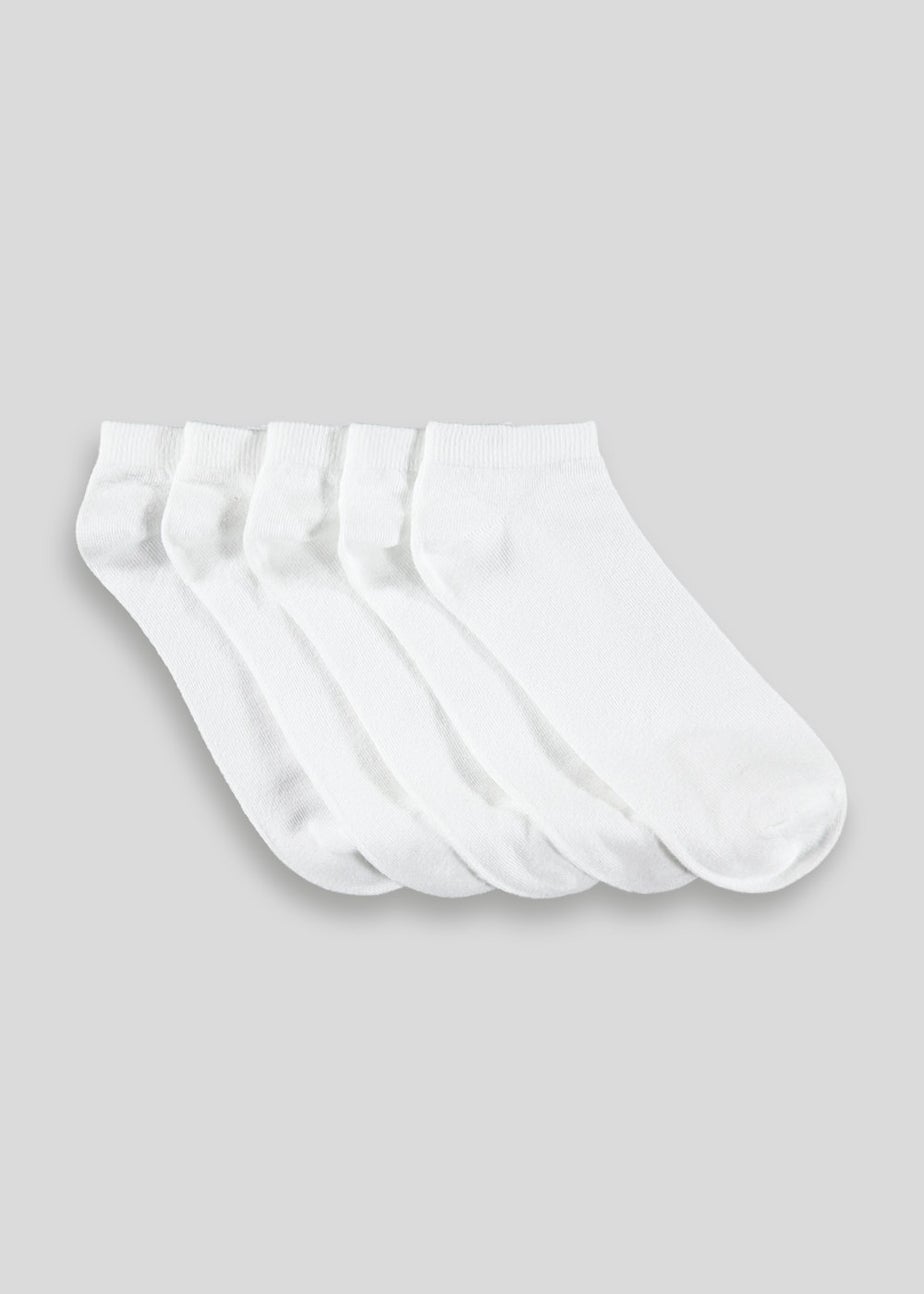 5 Pack Soft Touch Bamboo Trainer Socks