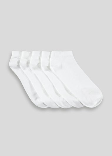 5 Pack Soft Touch Bamboo Trainer Socks