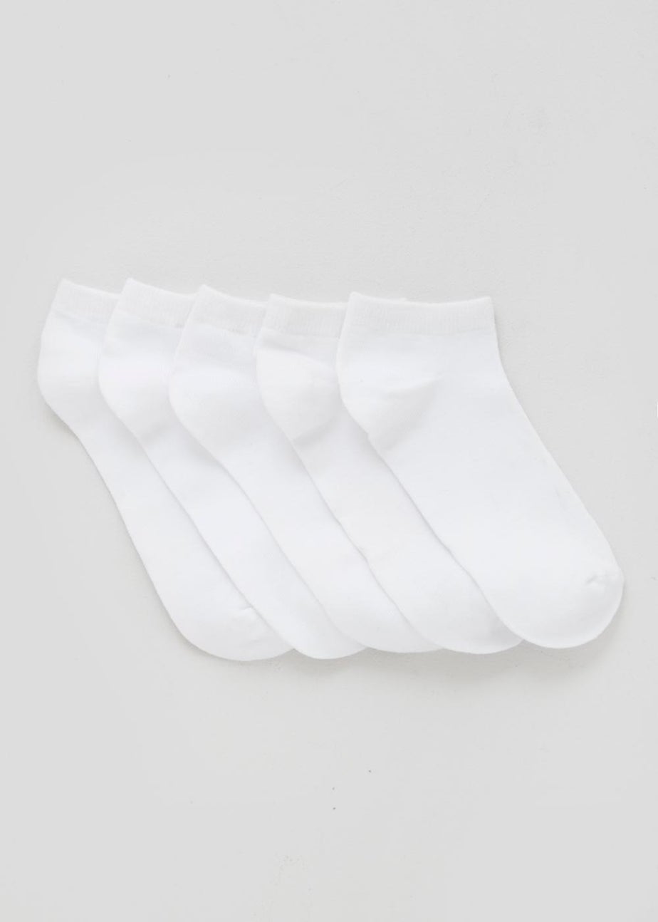 5 Pack Soft Touch Bamboo Trainer Socks