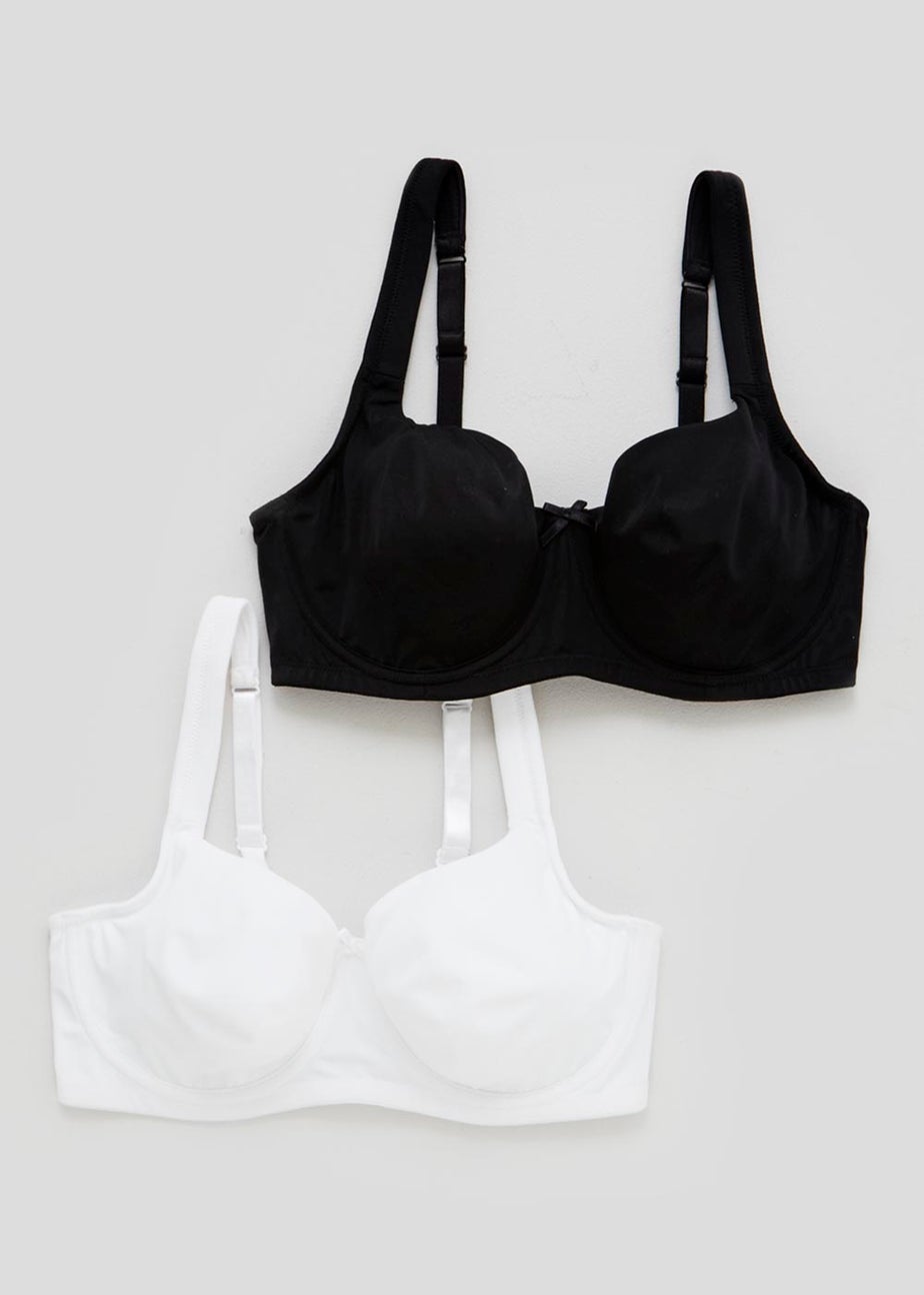 2 Pack DD+ Non Padded T-Shirt Bras
