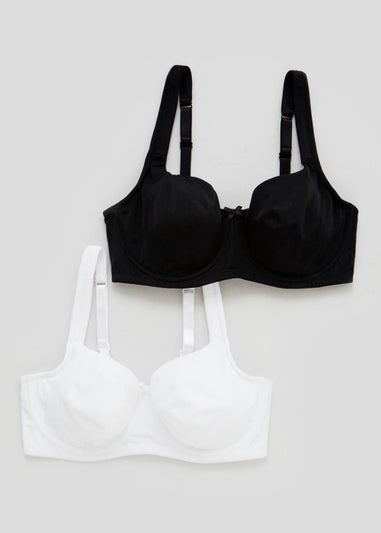 2 Pack DD+ Non Padded T-Shirt Bras
