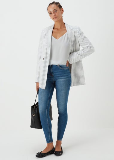 Cream Double Strap Cami Top