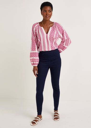 Rosie Rinse Pull On Jeggings