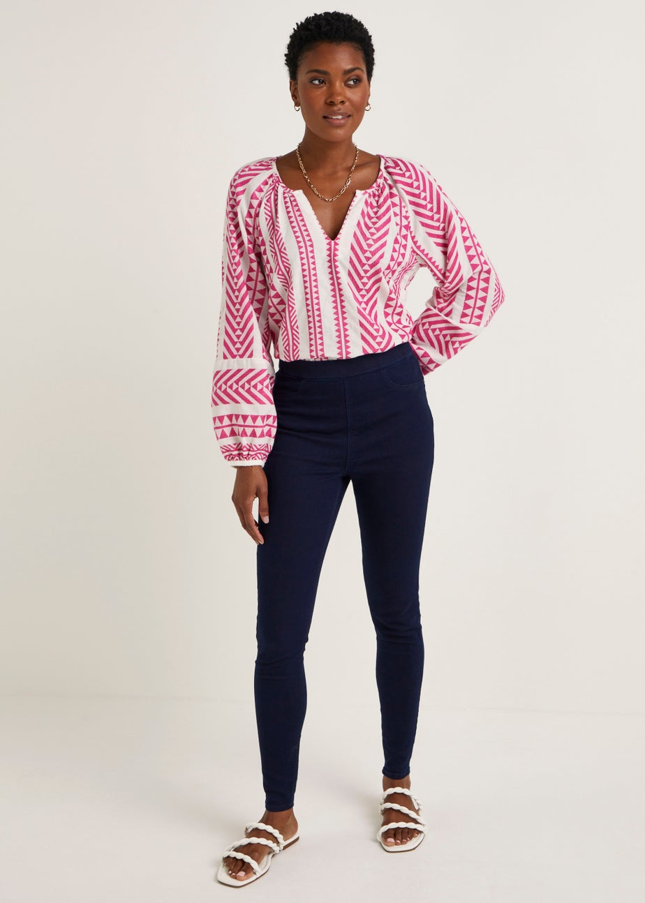 Rosie Rinse Pull On Jeggings