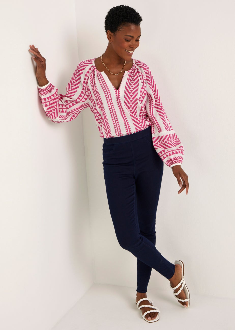 Rosie Rinse Pull On Jeggings