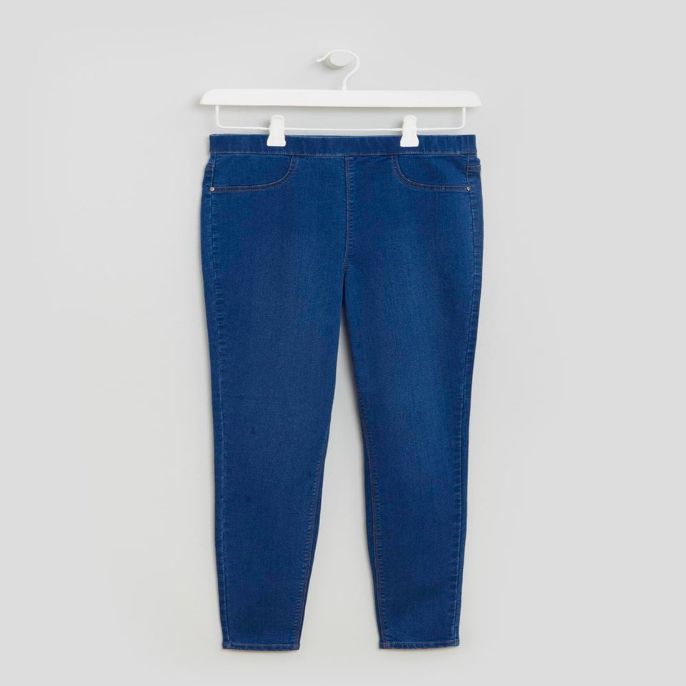 Rosie Mid Wash Pull On Jeggings