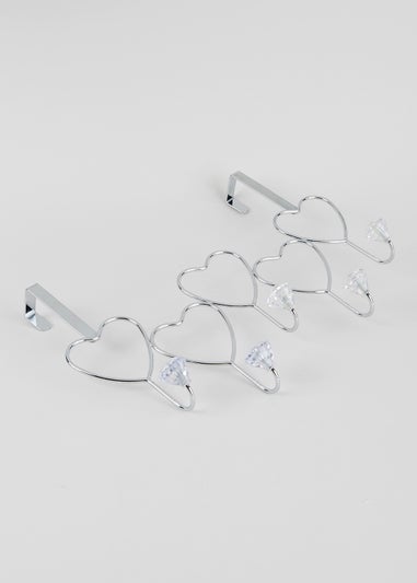 Heart Over Door Hooks (40cm x 29cm)