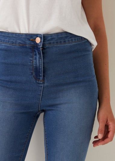 Jessie Mid Wash High Waisted Jeans