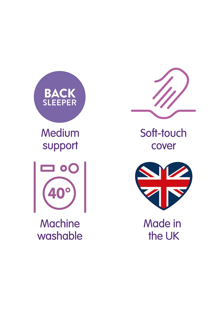 Slumberdown Full & Perfectly Bouncy Pillow Pair