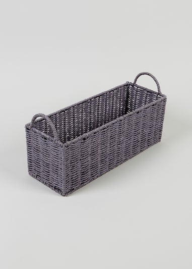 Paper Rope Window Storage Tray (40cm x 15cm x 15cm)