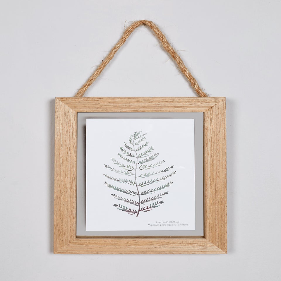 Hanging Wooden Frame (5inch x 7inch)