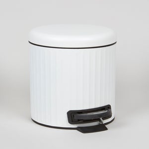 Retro Ridged Pedal Bin (26cm x 17cm)