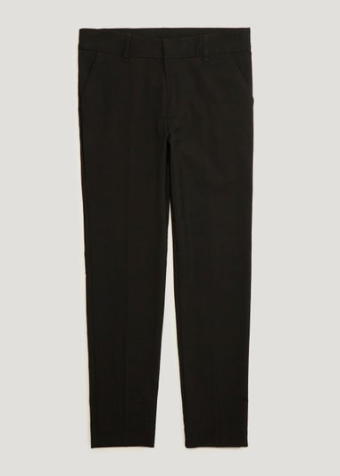 Boys Black Skinny Fit School Trousers (10-16yrs)