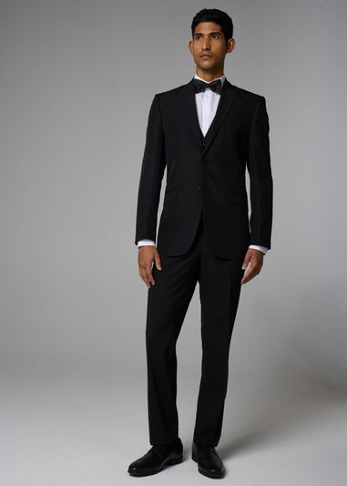 Taylor & Wright Panama Black Tailored Fit Suit Jacket