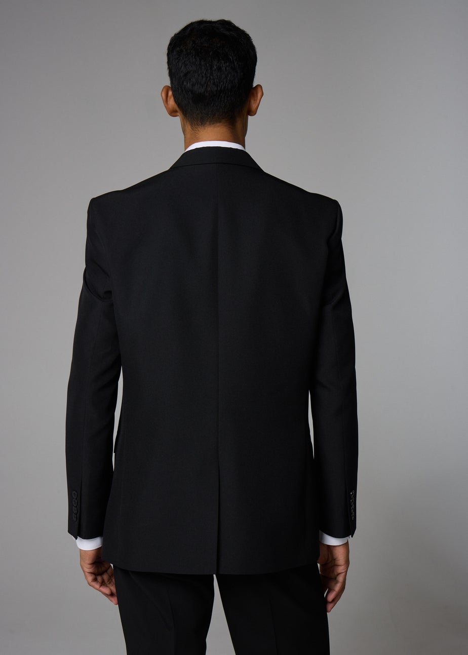 Taylor & Wright Panama Black Tailored Fit Suit Jacket