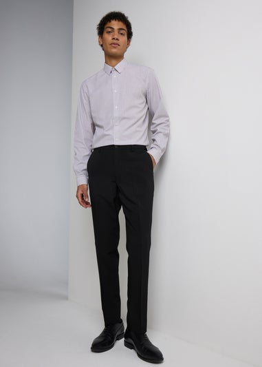 Taylor & Wright Panama Black Tailored Fit Suit Trousers