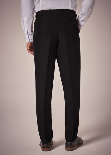 Taylor & Wright Panama Black Tailored Fit Suit Trousers