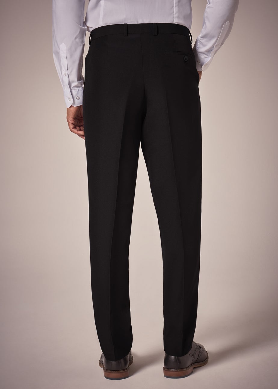 Taylor & Wright Panama Black Tailored Fit Suit Trousers
