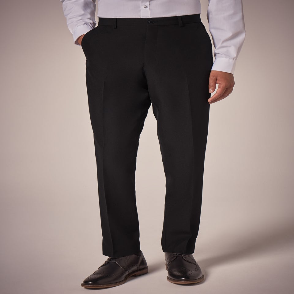 Taylor & Wright Panama Black Tailored Fit Suit Trousers