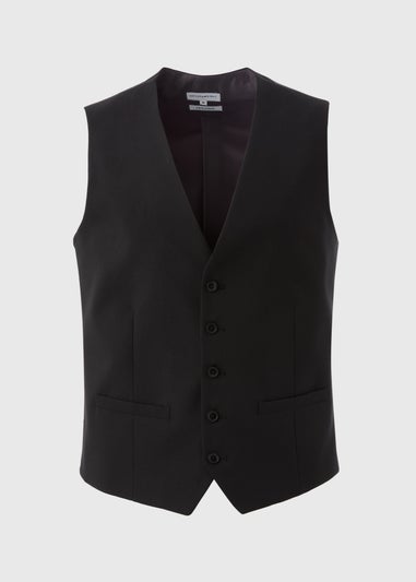 Taylor & Wright Panama Black Suit Waistcoat