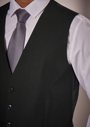 Taylor & Wright Panama Black Suit Waistcoat