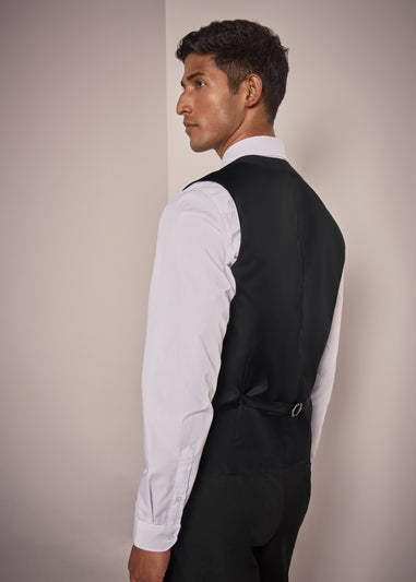 Taylor & Wright Panama Black Suit Waistcoat