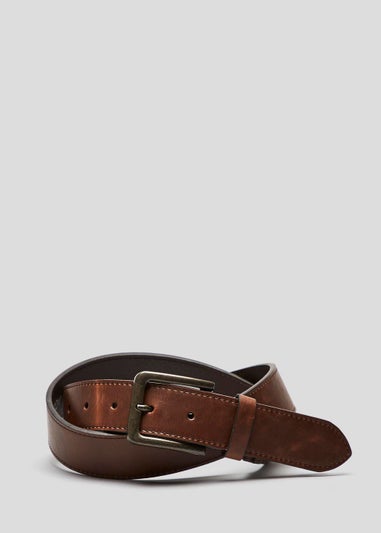 Brown Stretch Waist Belt
