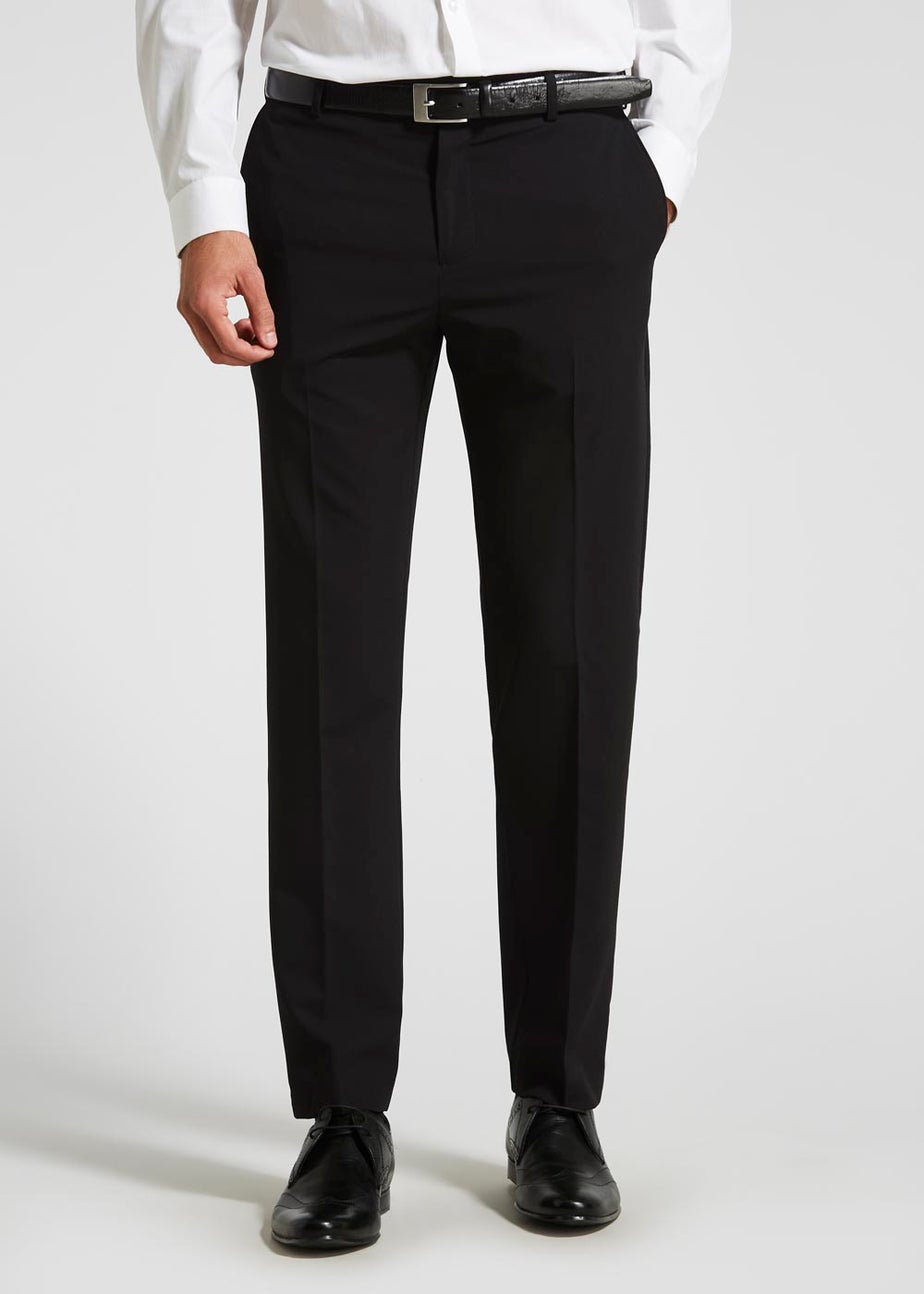 Farah Black Stretch Active Waist Trousers
