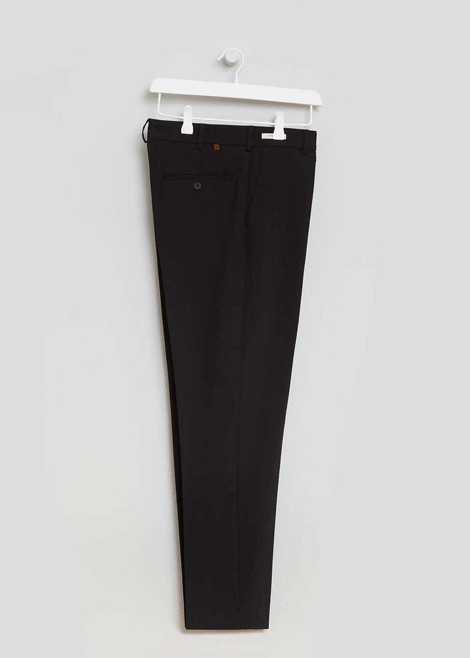 Farah Black Stretch Active Waist Trousers