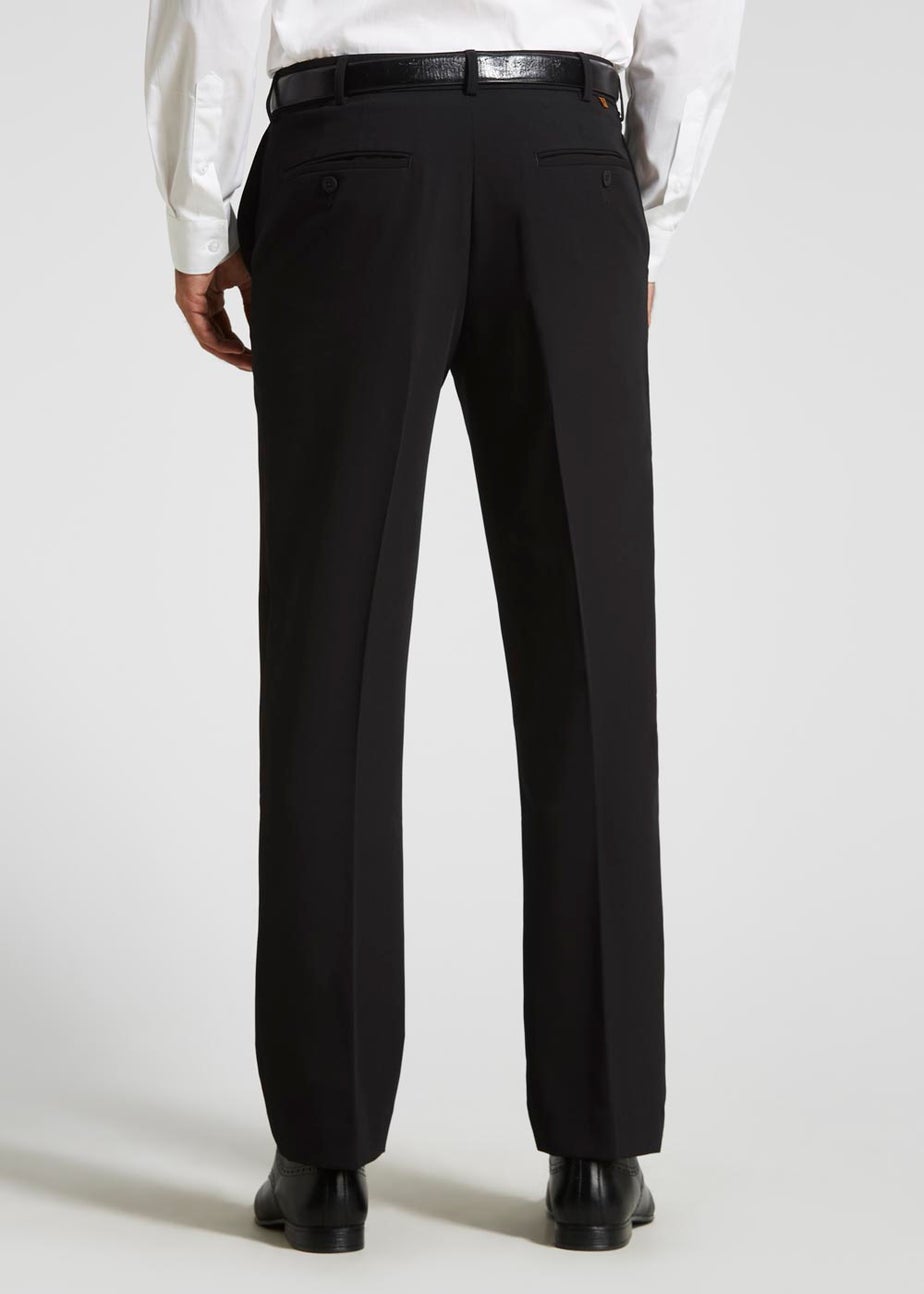 Farah Black Stretch Active Waist Trousers