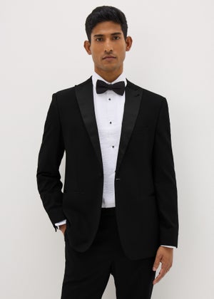 Taylor & Wright White Regular Fit Shirt & Bow Tie Set