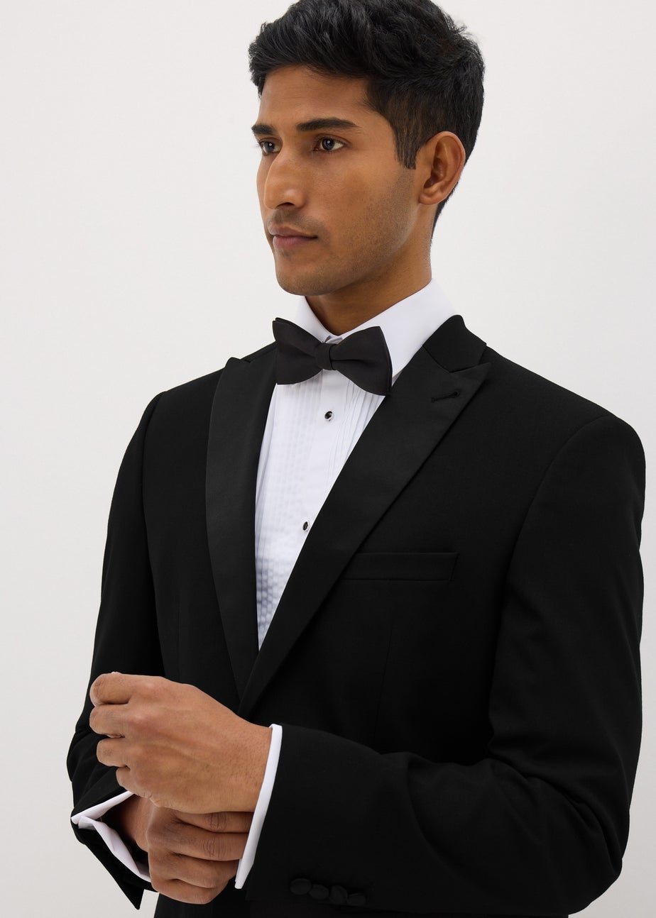 Taylor & Wright White Regular Fit Shirt & Bow Tie Set